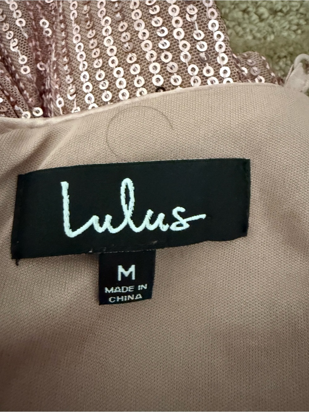 Lulu's Rose Pink Sequin Mini Slip Dress - Picture 2 of 7